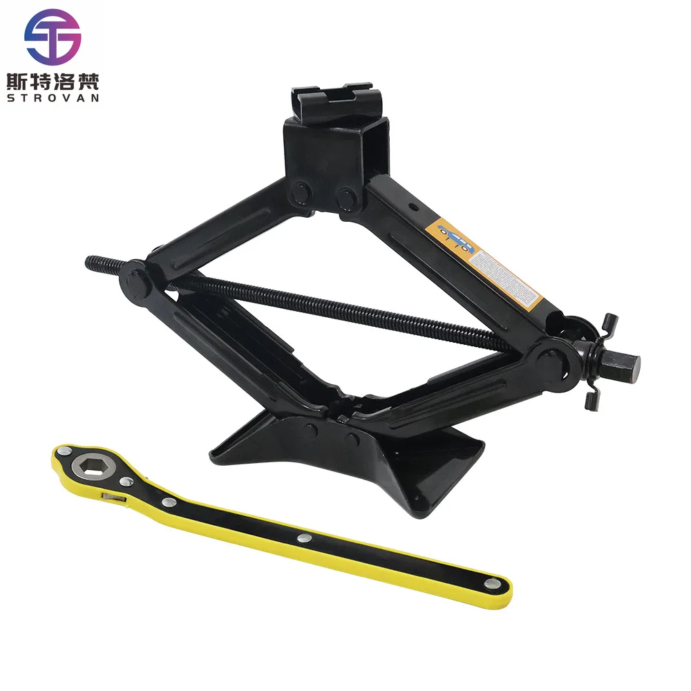Lightweight Car Jack with Foldable Integrated Design for Trunk Emergency Spare Use