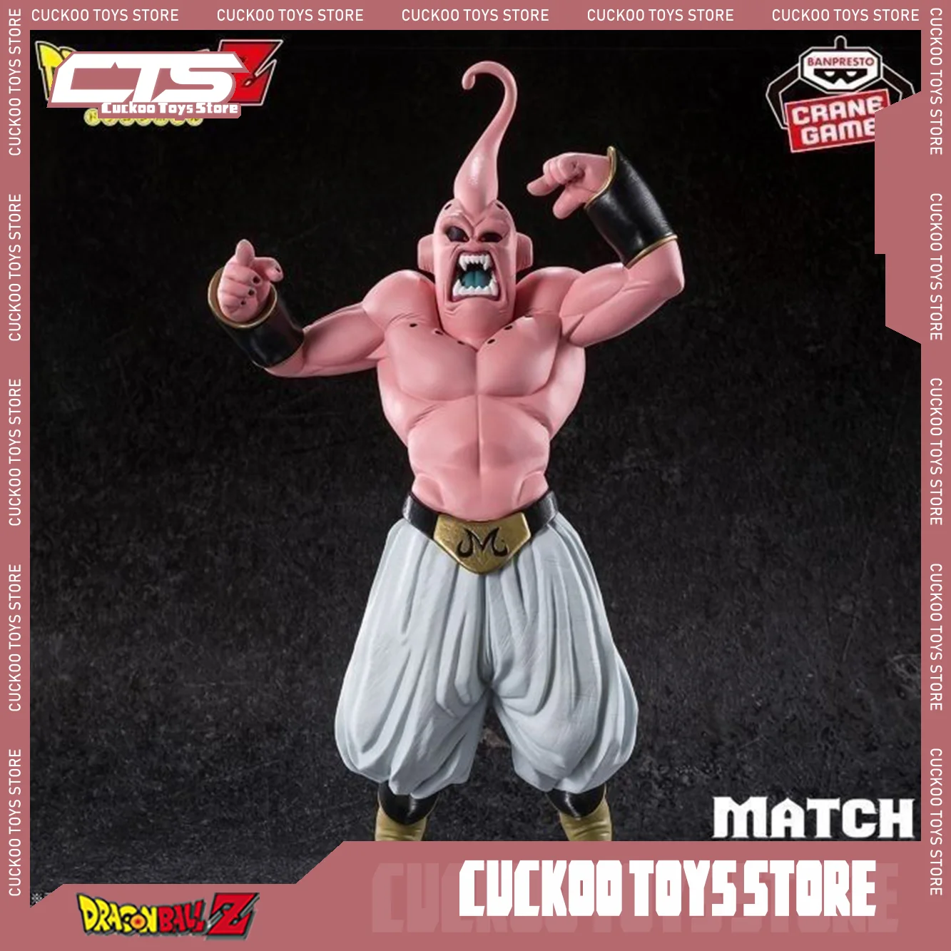 

NEW 100% Original in Stock Bandai Spirits BANPRESTO Match Makers Dragon Ball Z Majin Buu (Super) Customized Doll Kids Toys Gift