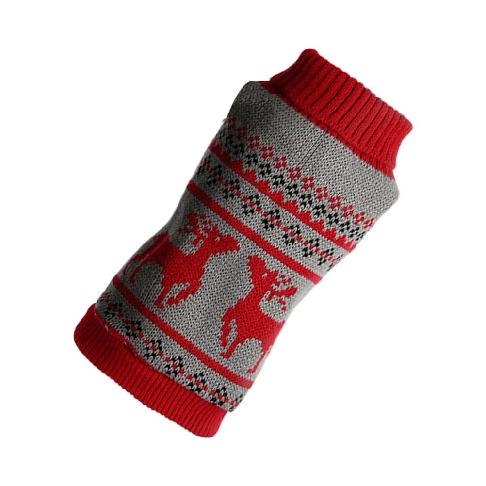 

Pet Sweater Holiday Dog Sweaters for Small Dogs Clothes Winter Warmer Clothing Puppy