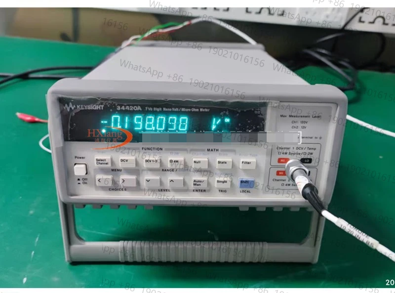 

second-hand 34420A 7-digit semi-multimeter