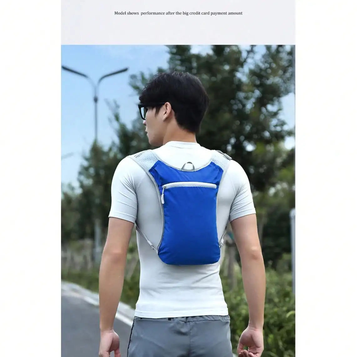 New Ultra Light Backpack With Water Bottle, Marathon Vest, Vest, Backpack, Sports Backpack, Running Bag, Equipped With WaterHose