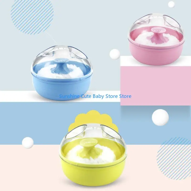 C5AF بودرة سائبة للعناية بالبشرة للأطفال الصغار بعد الاستحمام قابلة لإعادة الملء لحقيبة الوجه والجسم #5