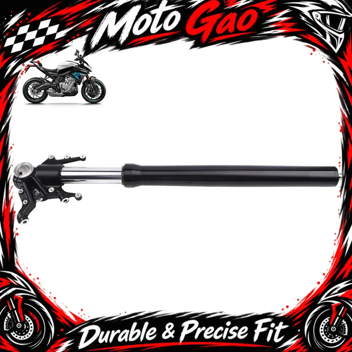 Front Shock Absorber Motorcycle Parts Left and Right Front Shock Absorbers Fit For CFMOTO 675NK 675SR 675SR-R CF650-10-11