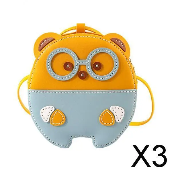 

Handbag Making Material PU Leather Sewing Kit Child Crossbody Bag Pattern for Kids Girls Creative Handmade Craft