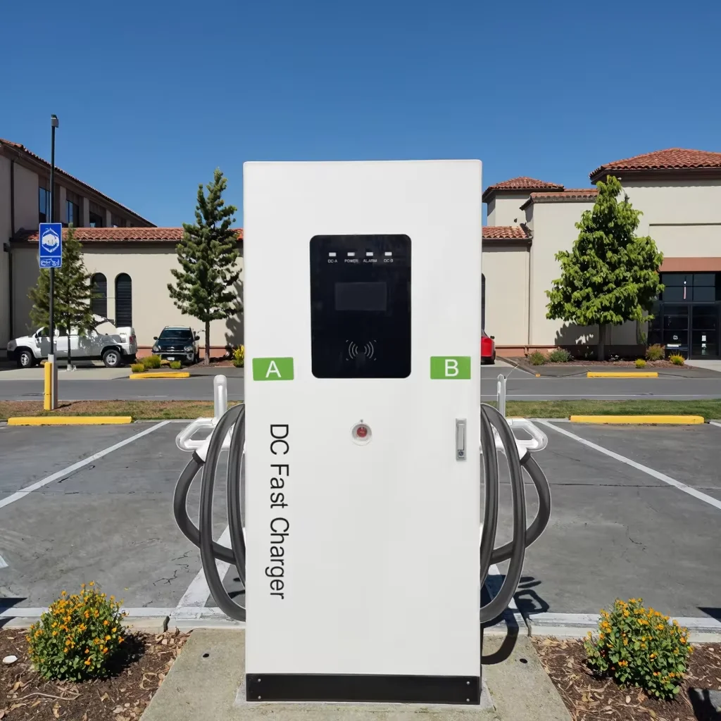 120KW EV DC CCS2 Fast Charger  IP54 Rated Durability 380V Input Equipped 5M Cable New Commercial Use