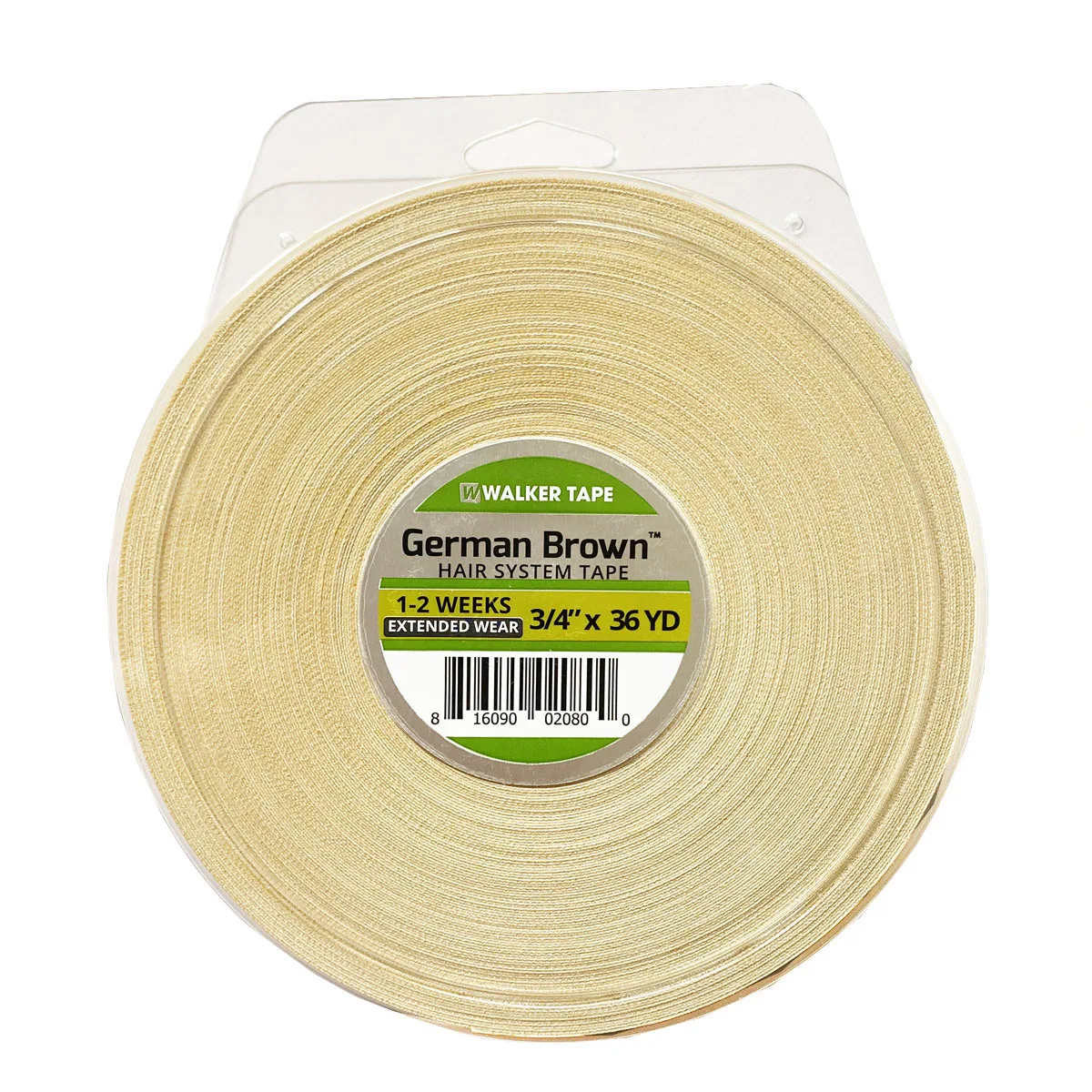 

German Brown walker tape Brown Liner Cloth 36yards lace front support tape