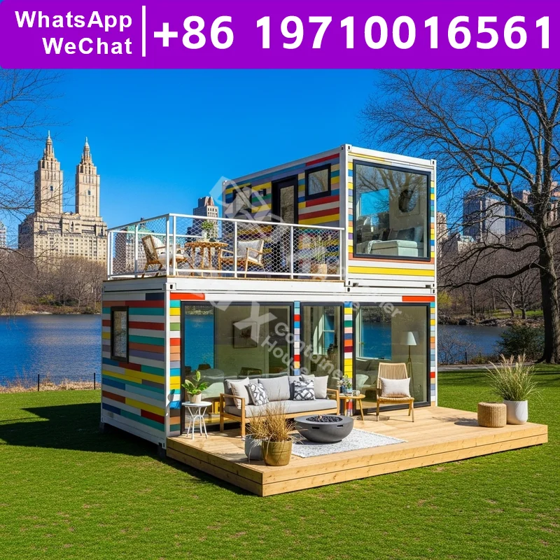 

Small House Fireproof Flat Pack Home Energy Efficient Temporary Housing Tiny Homes Factory Prefabrication Construction Mobility