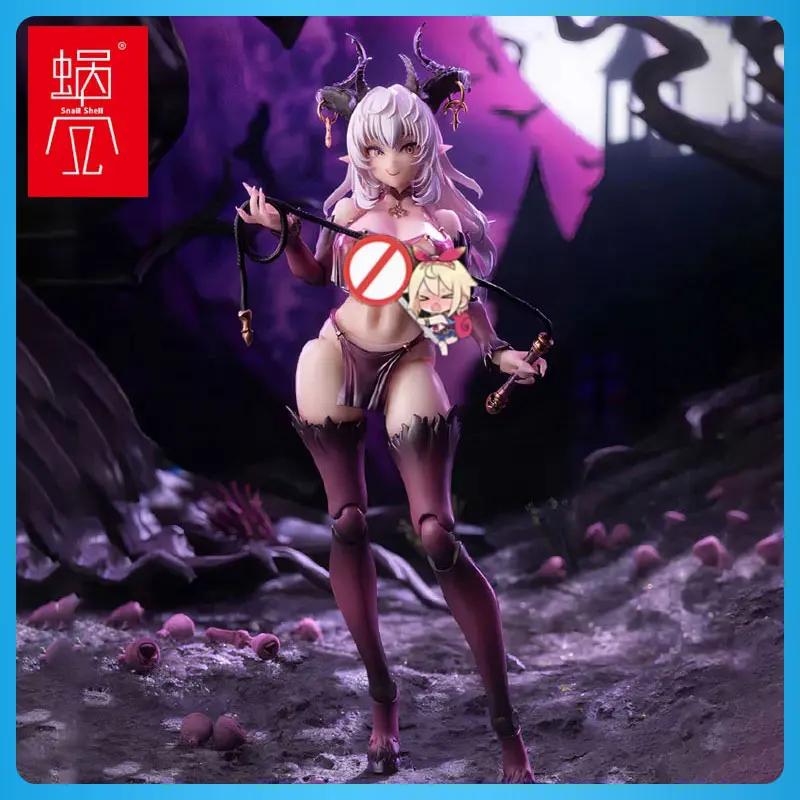 Original Snailshell 1/12 Scale Rpg-01 Succubus Lustia Anime Action Figures Statue Model Collection Ornament Toy Pvc 15.8cm