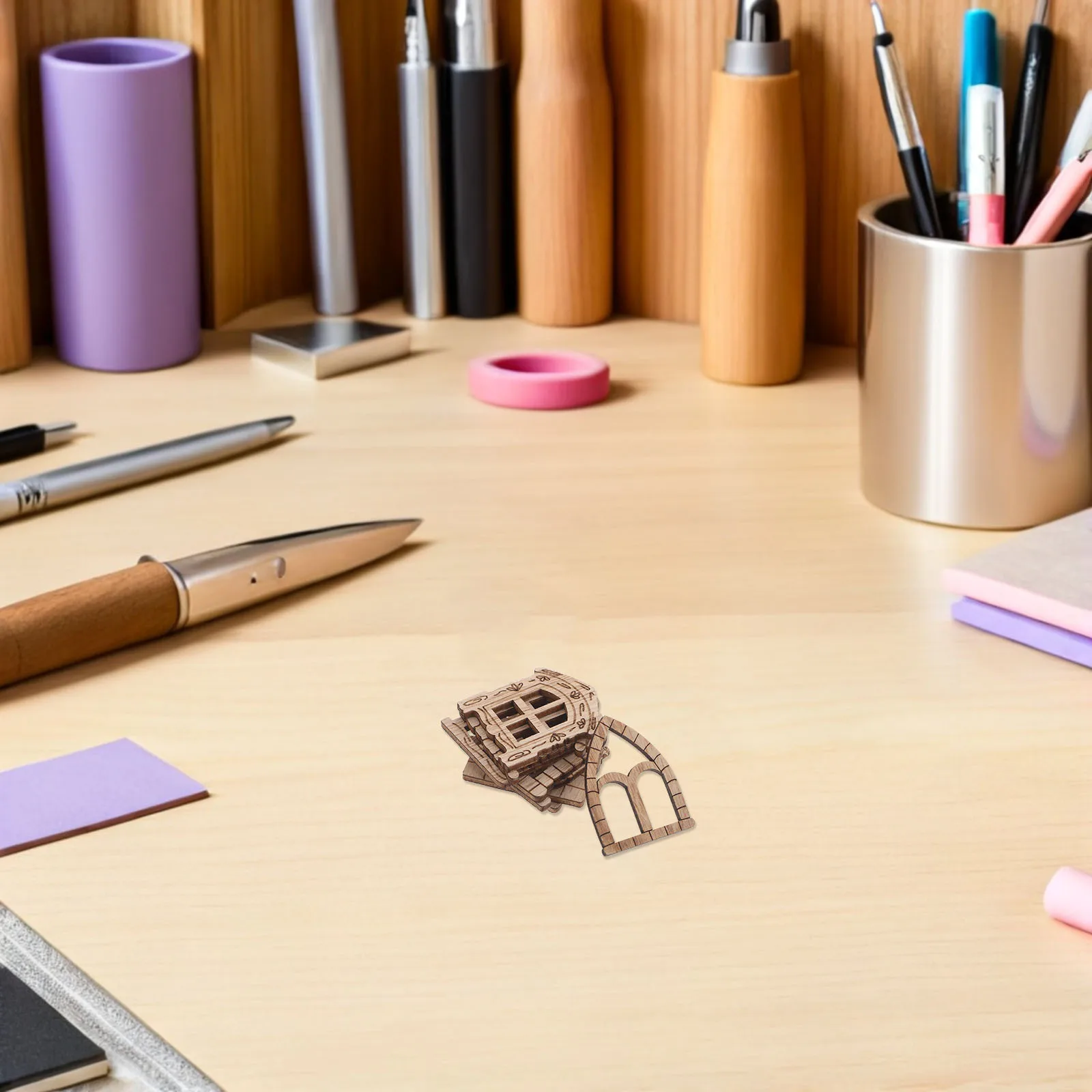 ชุดงานฝีมือ DIY บ้านนางฟ้าจิ๋ว 100 ชิ้น ประตูหน้าต่างไม้เปล่าไม่ทาสี สำหรับตกแต่งสวนและงานประดิษฐ์