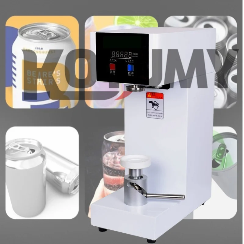 

220V/110V Electric Desktop Food Canning Machine Semi-automatic Tin Can Sealing Seaming Machine Sealing Diameter 55MM