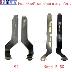 USB Charging Port Connector Board Flex Cable For OnePlus Nord 2 5G 9R Charging Port Flex Replacement Parts