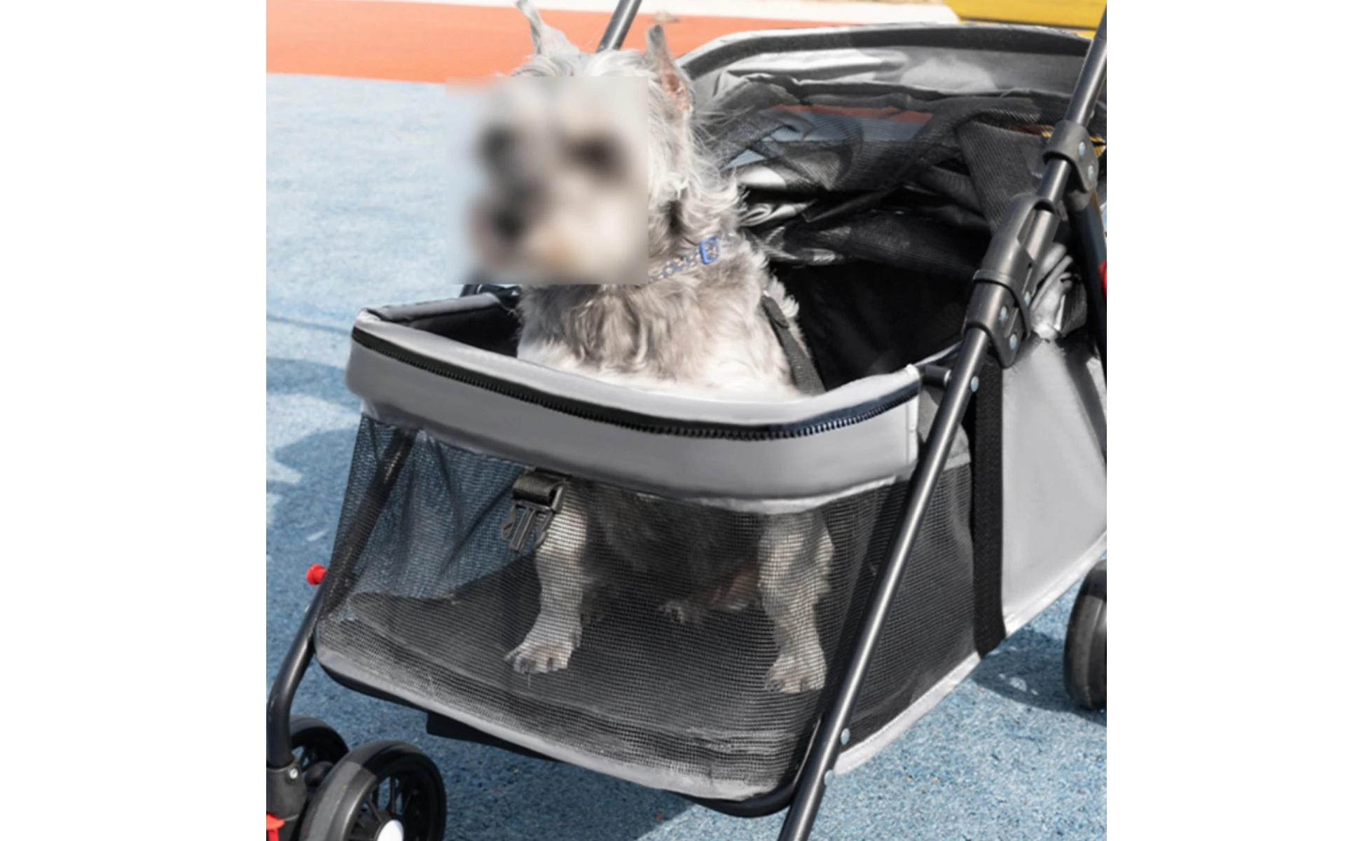 Foldable Pet Stroller Lightweight Feline and Dog Stroller Compact Ventilated for Cats, Outdoor Walking, Travel Foldable Pet Stroller Lightweight Feline and Dog Stroller Compact Ventilated for Cats, Outdoor Walking, Travel