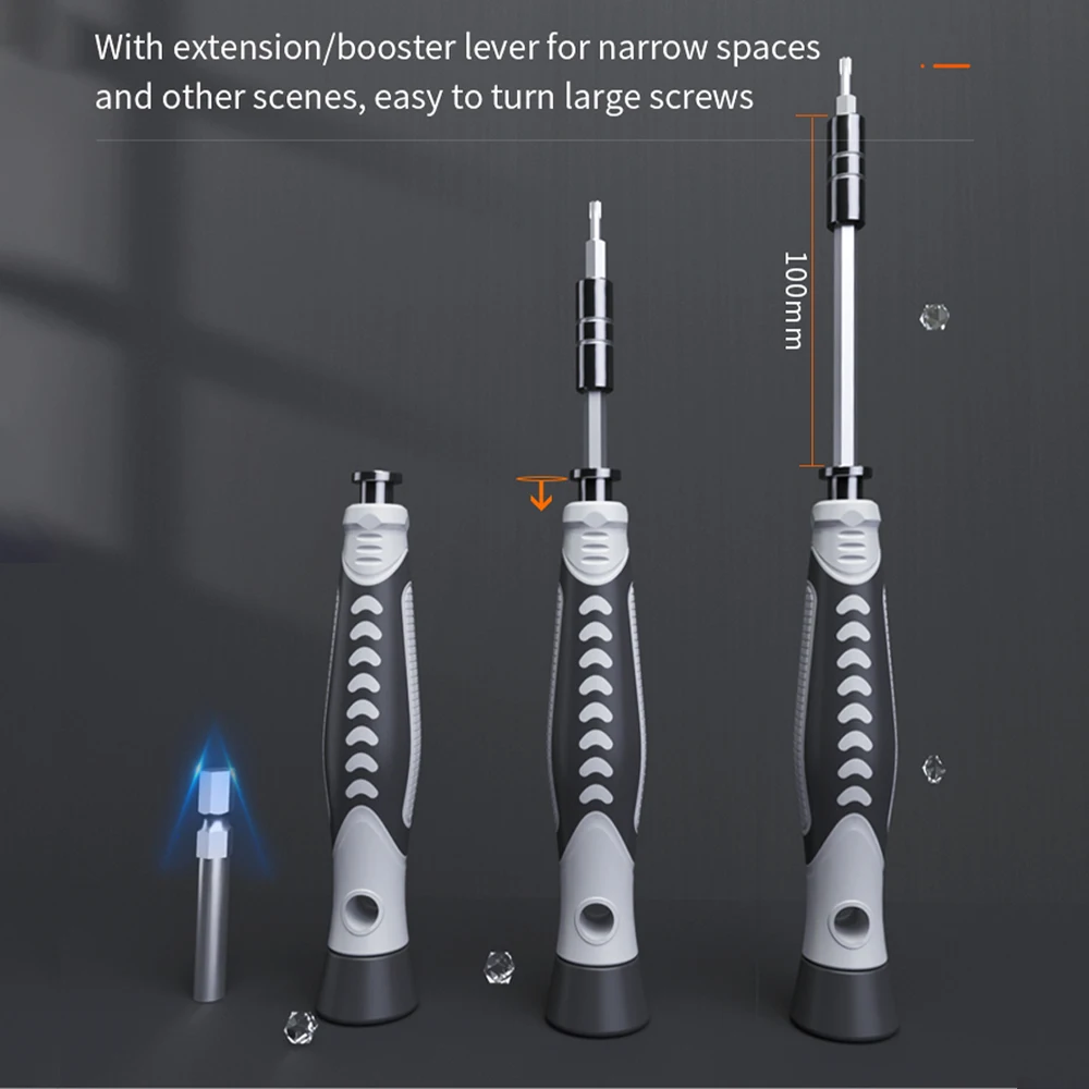 130 in 1 Screwdriver Sets Precision Portable Manual Hand Tool Kits Wireless Cordless Magnetic Small Bits for Xiaomi Phone Repair