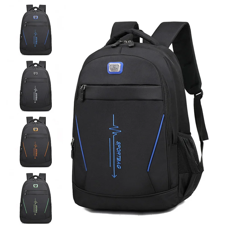 

Print new high-capacity backpack, leisure schoolbag for boys and girls, Korean fashion travel computer backpack