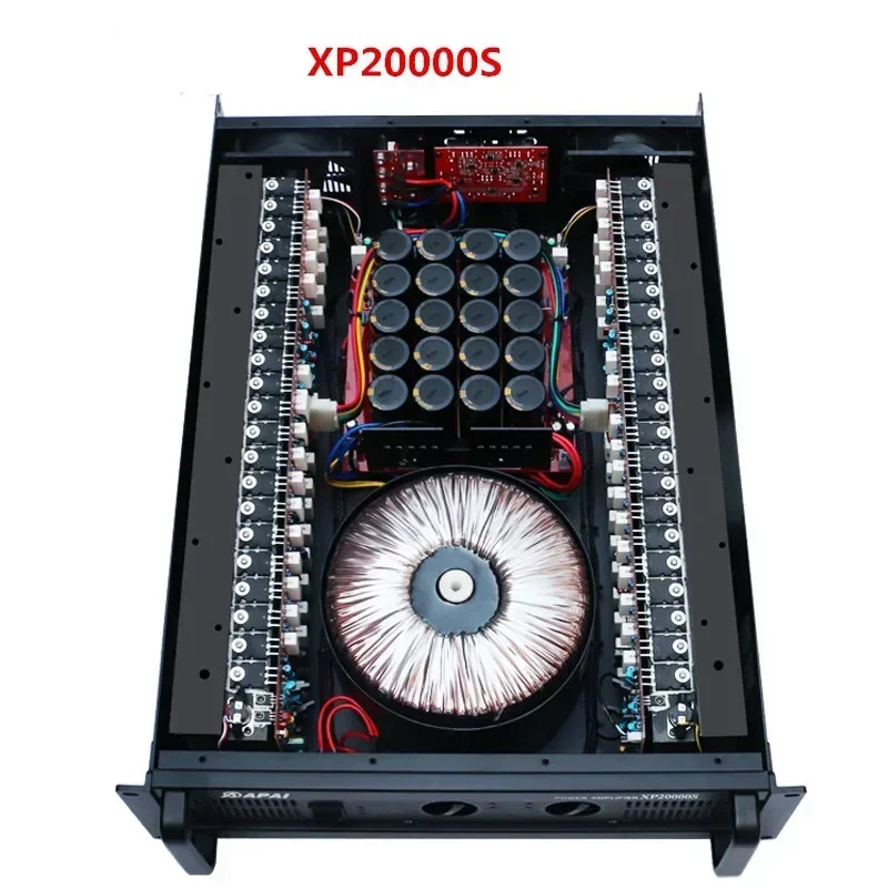 XP20000S 84 قطعة C5200 A1943 3000 واط + 3000 واط المهنية المنزلية النقية الخلفية KTV مؤتمر في الهواء الطلق مرحلة الأداء مضخم الصوت