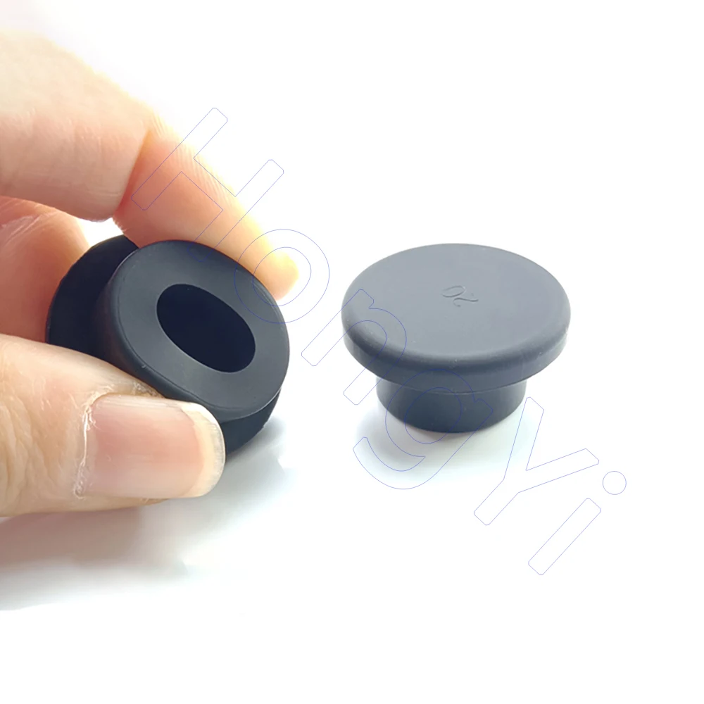 1Pcs 9mm - 201.5mm Black Silicone Rubber Hollow Stopper Plug Sealing Cap Dust Plugs,Inserts Bungs End Cap