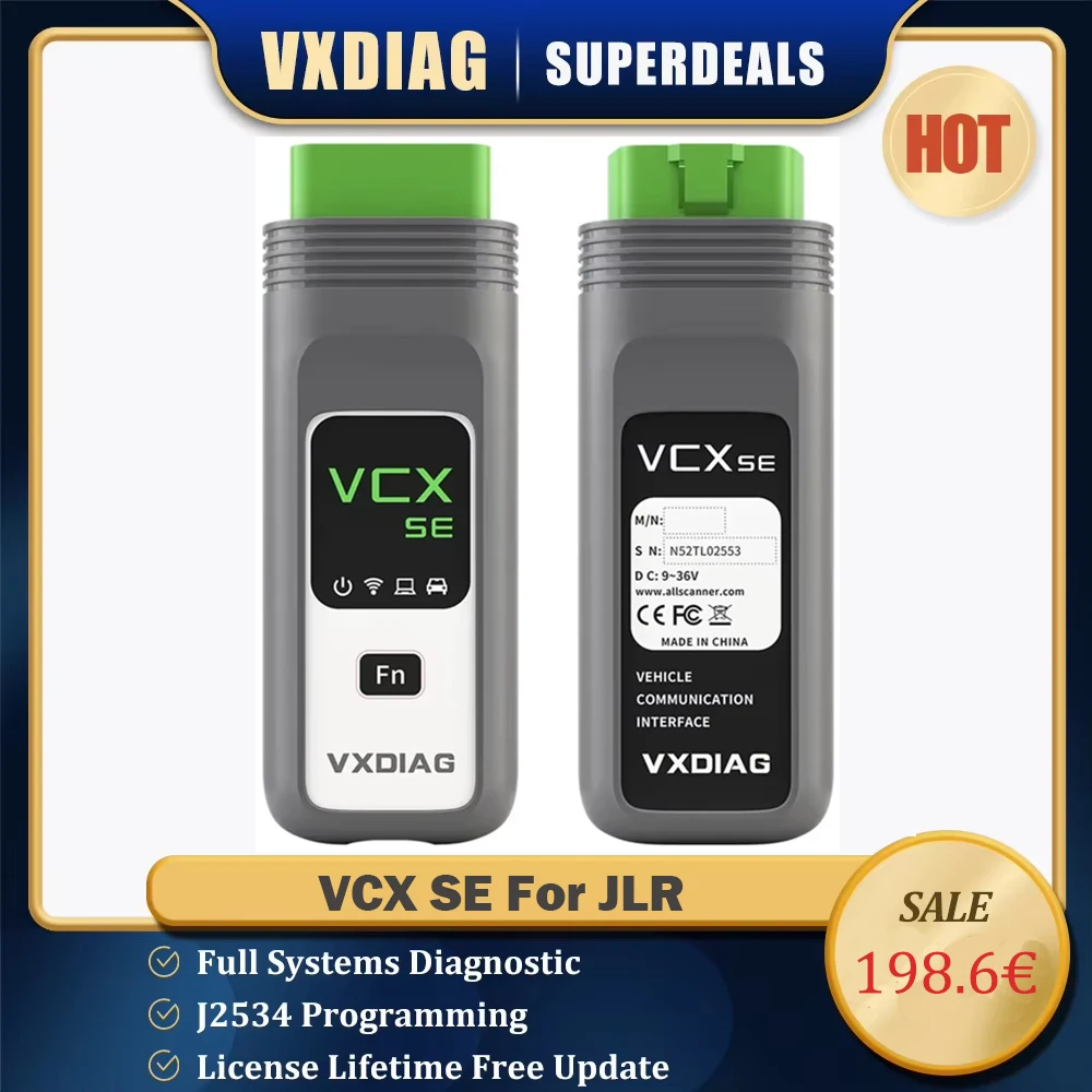 VXDIAG VCX SE VX708 For JLR SDD DoIP Car OBD2 Diagnostic Scanner J2534 Programming Coding Active Test For Land Rover Pathfinder