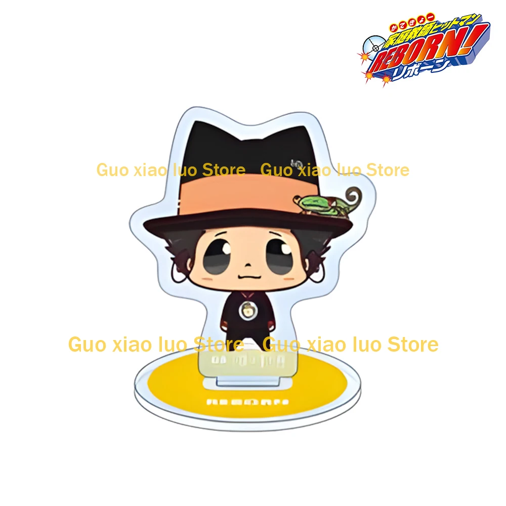 Katekyo hitman reborn! Hayato Gokudera Takeshi Yamamoto Superbi Squalo Belphegor Byakuran chibi Acrylic stand keychain Toy gift