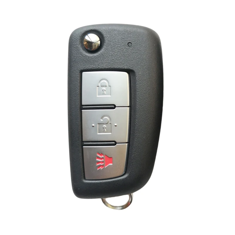 

TX 027074 Для Nissan Flip Remote Key 2 + 1 кнопка 433 МГц 4A чип CWTWB1G767