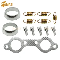 Escape silenciador junta vedação primavera reconstruir kit para polaris sportsman 600 700 800 mv7 2002-2006 fronteira 2002-2005 5811511