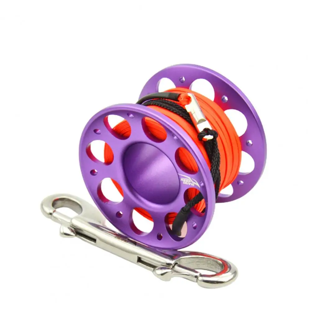 Катушка для пальцев 15 м 30 м FXL952, катушка с двойным крючком для дайвинга, катушка для пальцев, веревочная катушка, катушка для водного спорта,