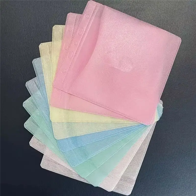 Bulk Pack Of 100 Pink CD/DVD Storage Bags, Dual-Sided, Scratch And Dust Resistant CD Collection Set
