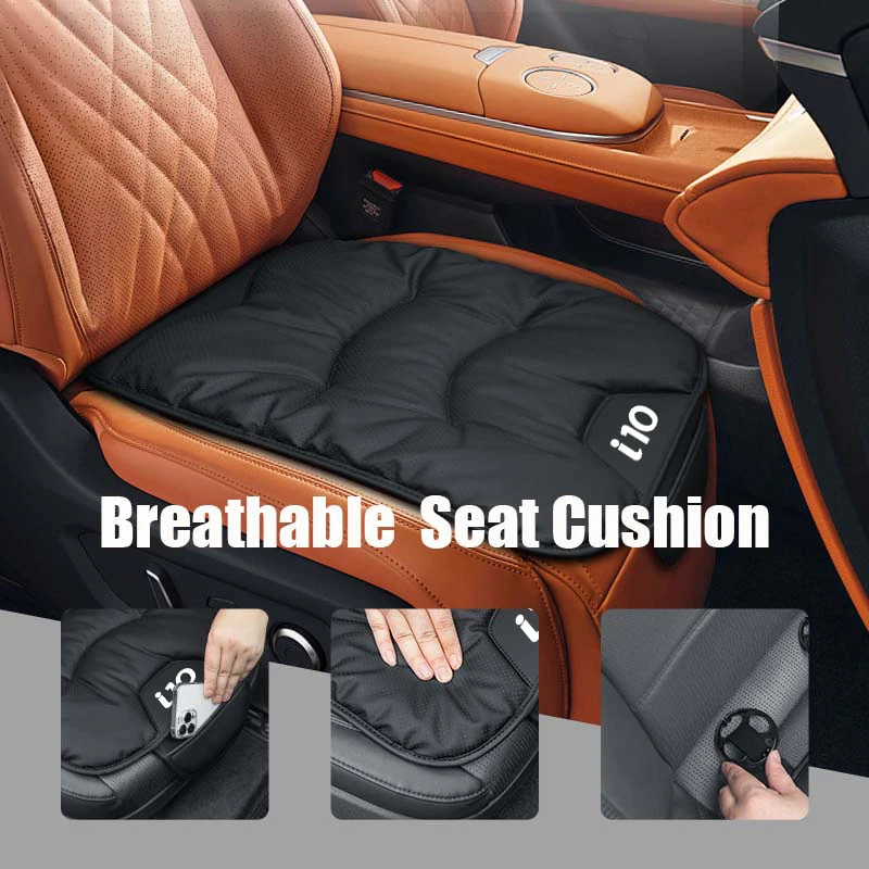 Cojín de protección cómodo de cuero y terciopelo para asiento de coche, bolsa de almacenamiento para Hyundai i10 I10 N Line 2008 2009 2010 2011 2012 2013