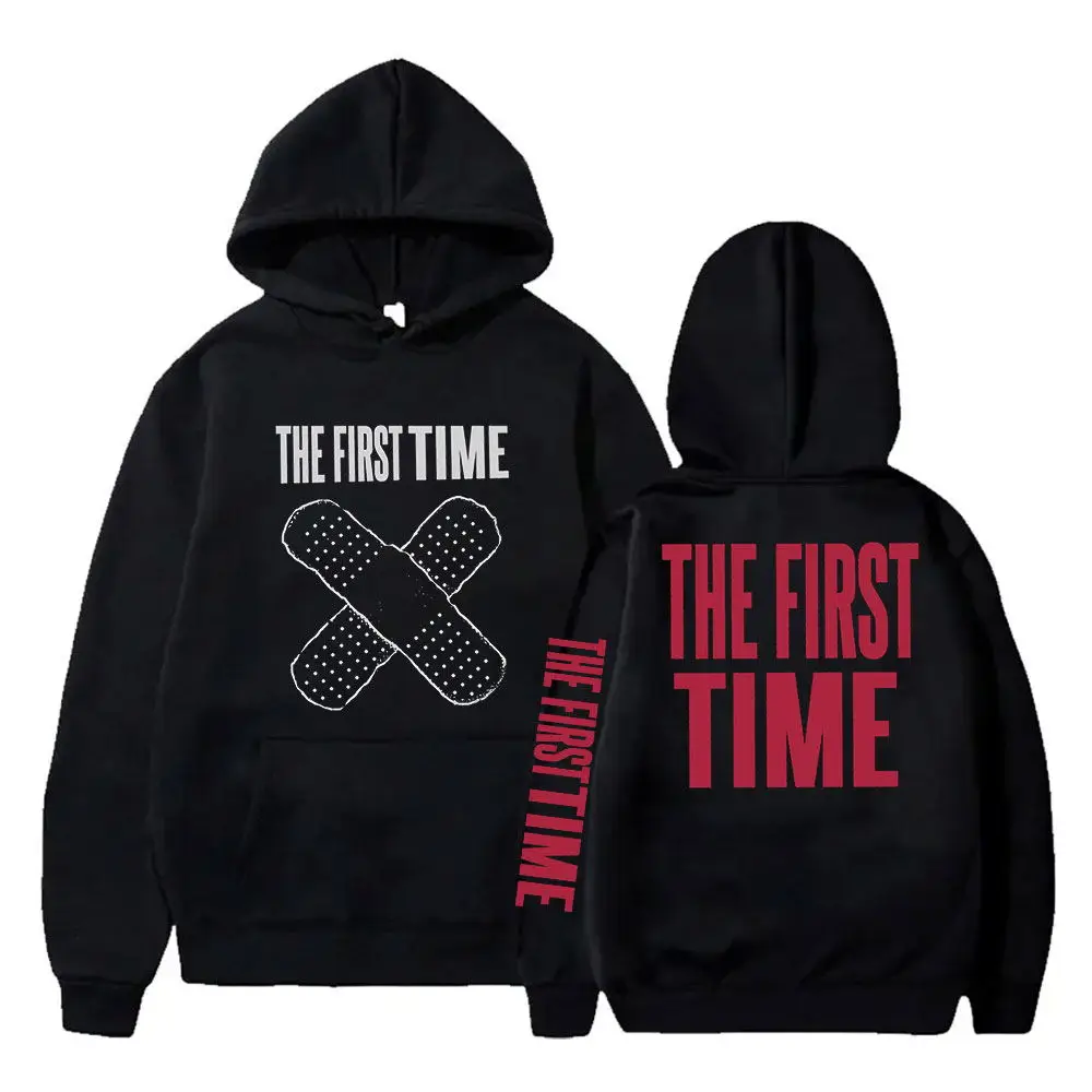 The Kid Laroi The First Time Band-Aid Merch Hoodies Unisex Hooded Sweatshirt Casual Clothing