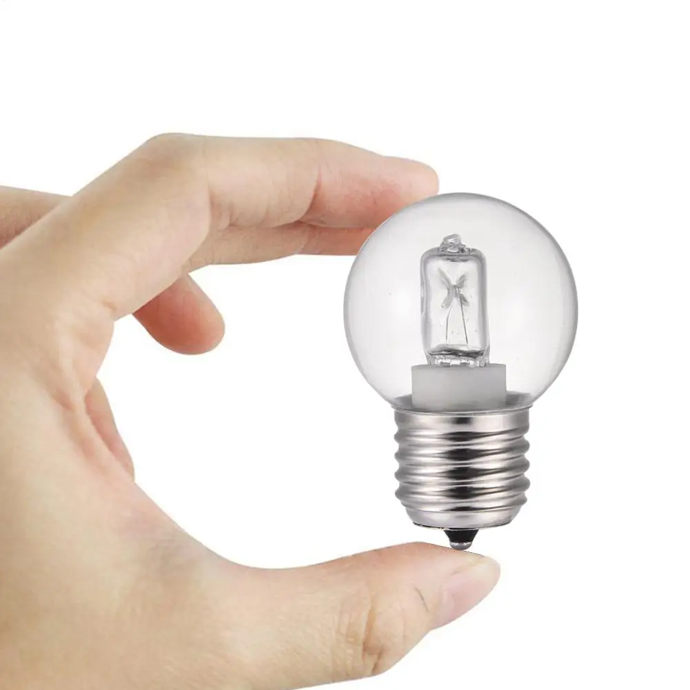 E27 40W Filament Bulb High Temperature Oven Lamp White Flicker Lighting Accessories For Fans, Ovens, Refrigerators, Microwaves