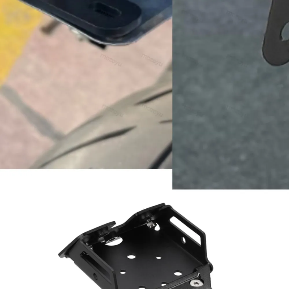 

For CFMOTO 675SR-R 675SRR 675SR/SS/NK 500SR 2026 2027 2028 Rear License Plate Holder Bracket Tail Tidy Fender Eliminator Metals