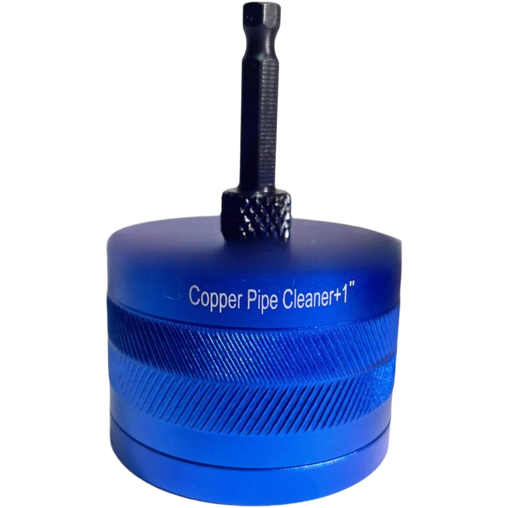 Brosse de nettoyage de tuyaux en cuivre, 1 pouce, 28mm, brosses de nettoyage pour systèmes de plomberie, Solutions de nettoyage, rainures antidérapantes