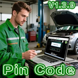 IMMO Pin Code Calculator V1.3.9 Decoding Software for Cars Compatible with PSA - Unlocks PIN Code for Multiple ECU Models