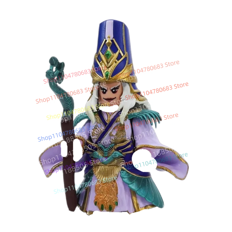 

MOC New Doll Building Blocks Mini Doll Three Kingdoms Ten Constant Attendants Zhang Rang Toy Ornaments Splicing Holiday Gifts.