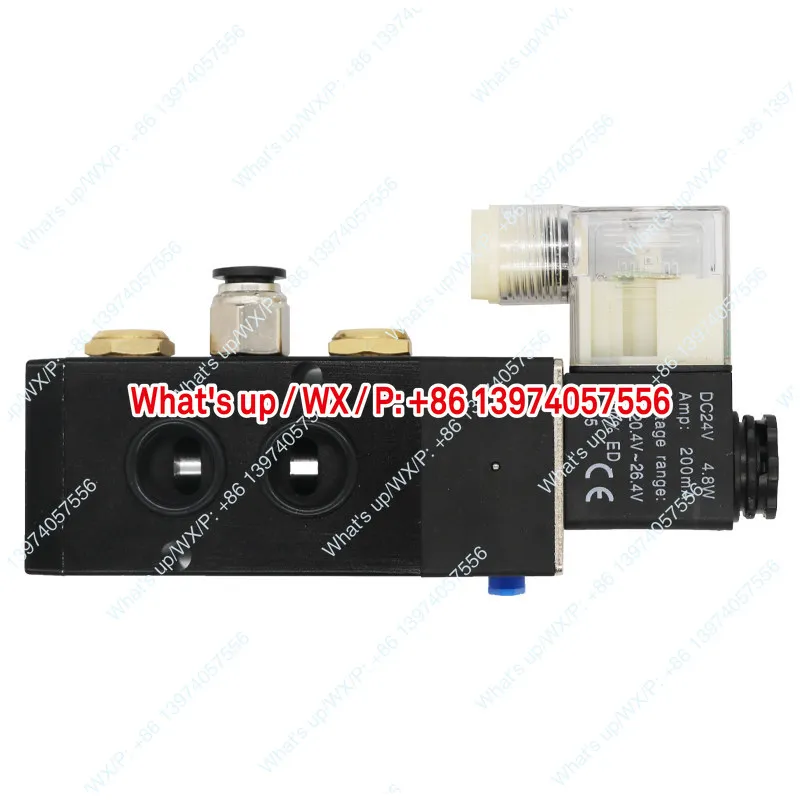 Pneumatic solenoid valve 4M210-08 controller 24V cylinder battery ball valve switch butterfly valve 4M310-10