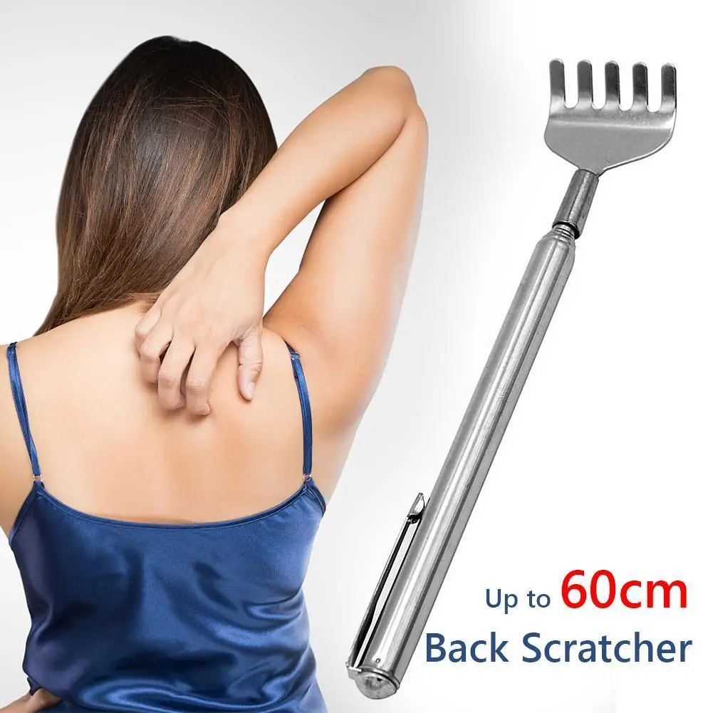 Telescopic Handy Bear Claw Back Scratcher Promote Blood Circulation Health Care