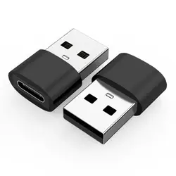 2pcs USB To Type C OTG Adapter USB USB-C Male To Micro USB Type-c Female Converter For Macbook Samsung S20 USBC OTG Connector