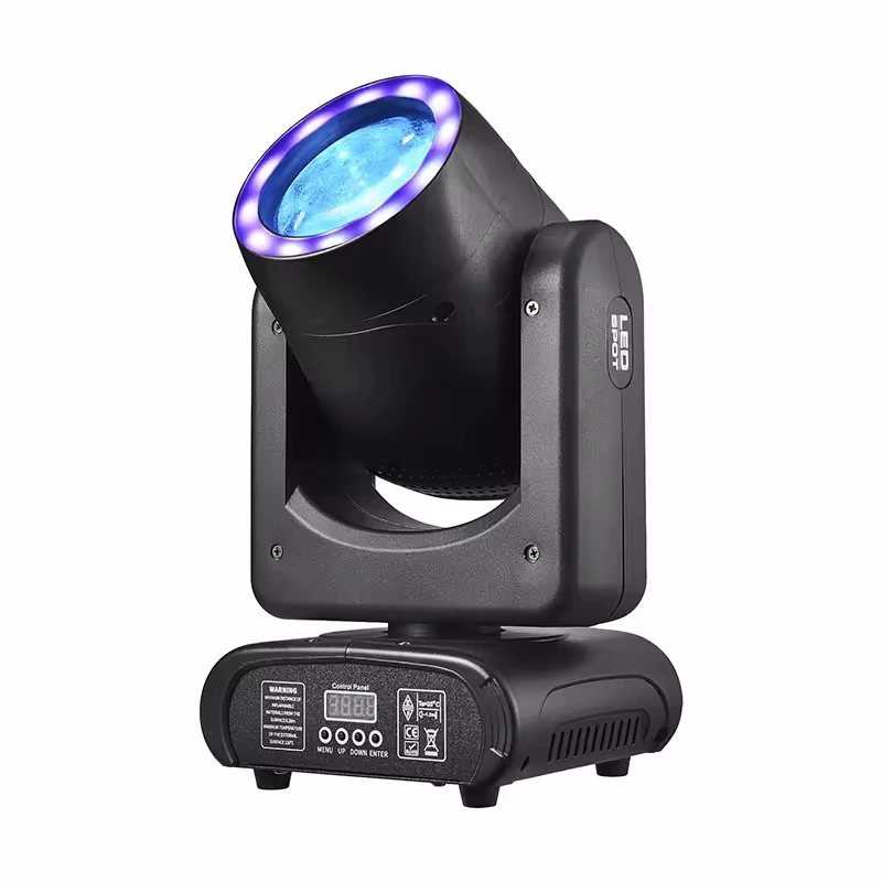 4 pieces Mini 120W LED Moving Head Stage Light RGBW DMX DJ Disco Bar Party Beam Spot Lighting