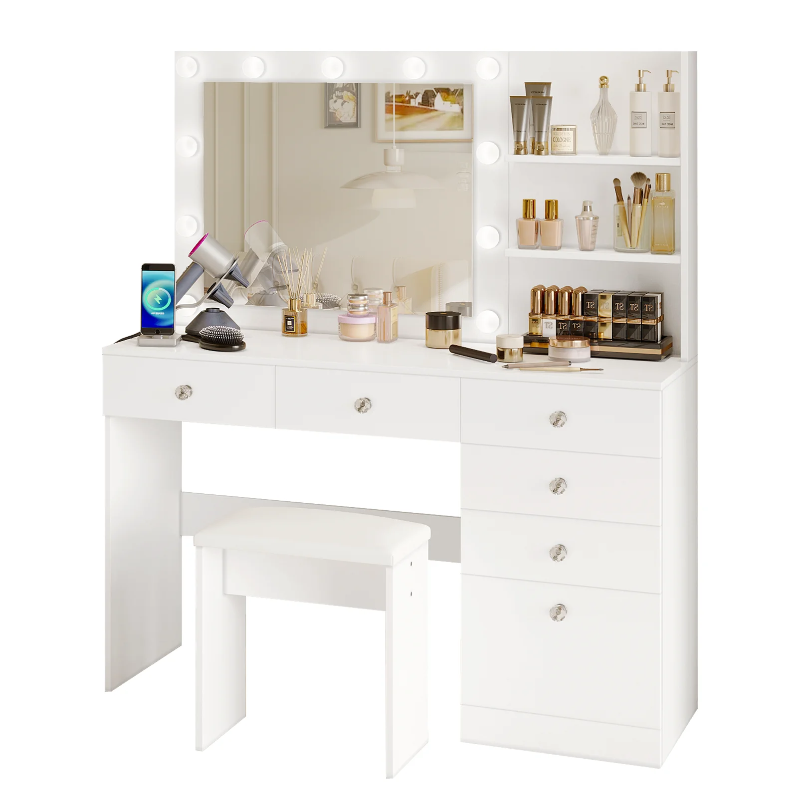Vanity with Lights - 47