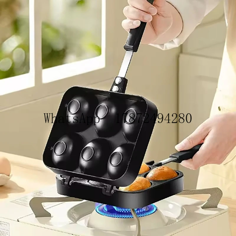 2025 New Exploding Smiley Face Waffle Cake Mold Baking PanWaffle Machine Non-stick Pan Kitchen Cooking Baking Cake Mold
