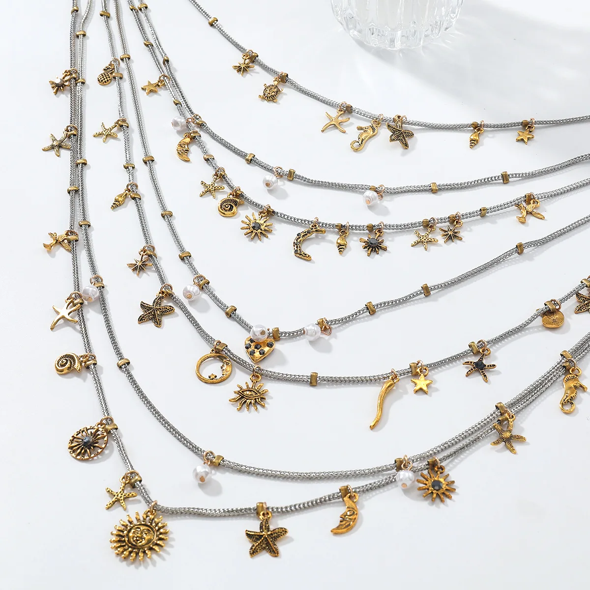 Thumbnail 4 - #50 Latest Layered Necklaces Offers