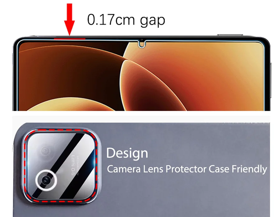 2 Stück für Xiaomi Pad 8 Pro 11.2 Displayschutzfolie aus gehärtetem Glas für Mi Pad 8 Pro 2026 Schutzfolie Zubehör – Detail 2
