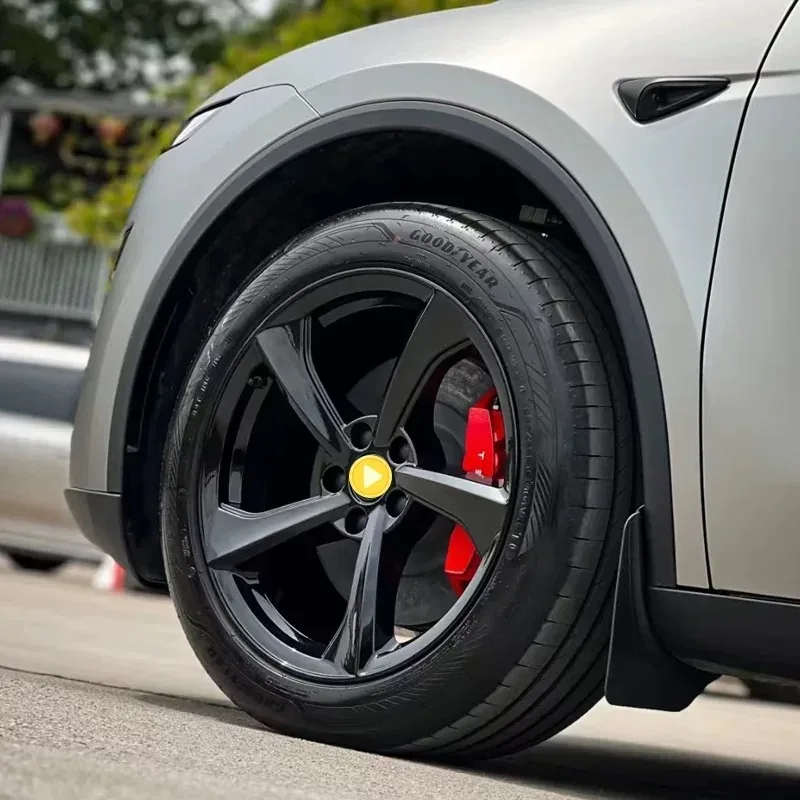 Für Tesla Model Y Juniper 2024 2025 2026 Vordere und Hintere Radabdeckung Kotflügelverbreiterung Schmutzfänger Tuning – Detail 2