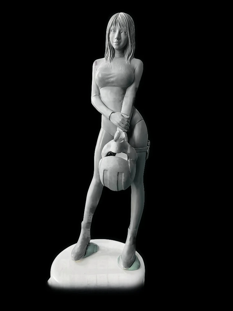 

1/20 Casting Resin Model Assembly Kit, GK, Mercenary Army S.A.F.S Female Space Pilot, Unpainted