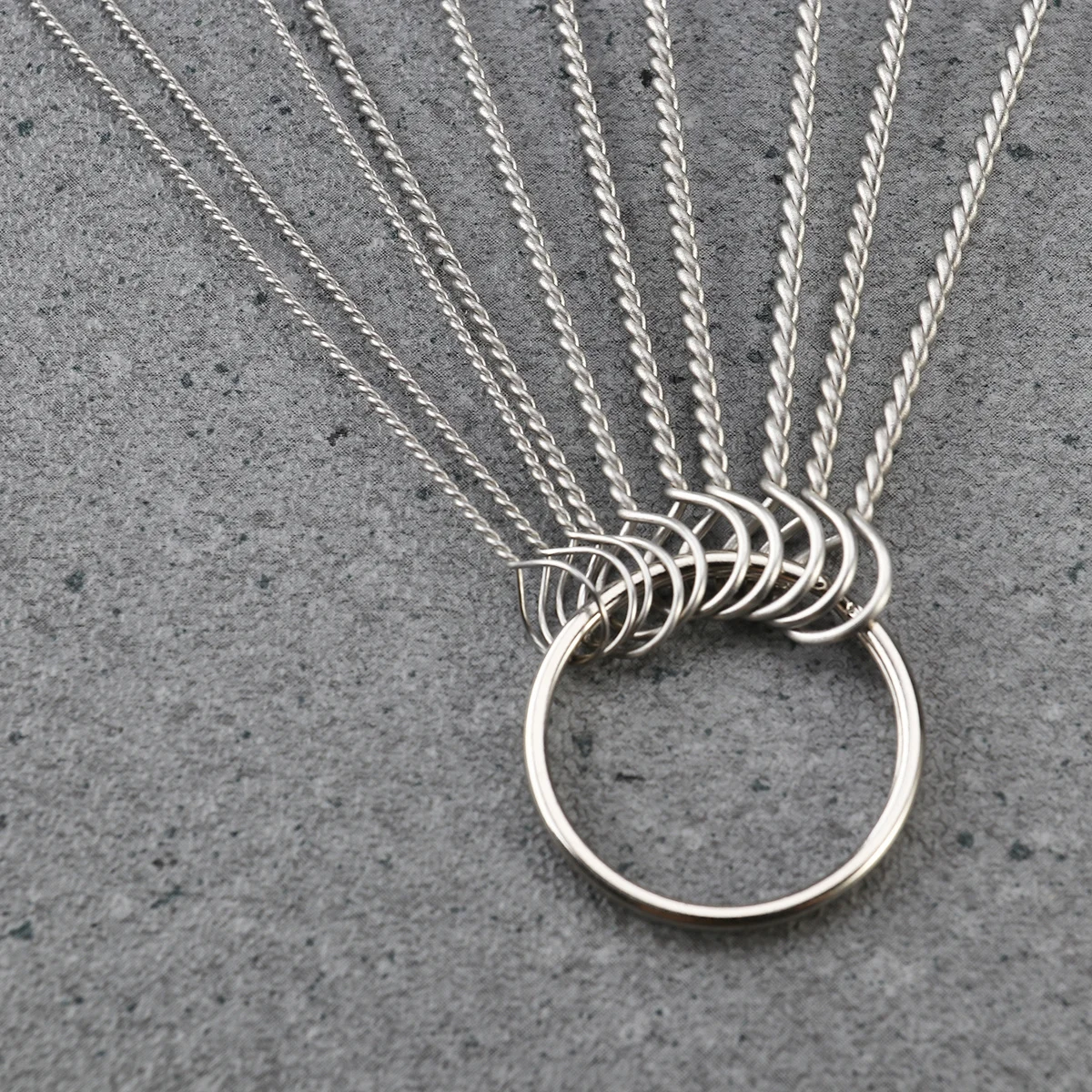 

10pcs Cleaning Brush Nylon Tube For Drinking Straws Glasses Keyboards Jewelry 10 Sizes Twisted Handle Rod Key Ring Durable