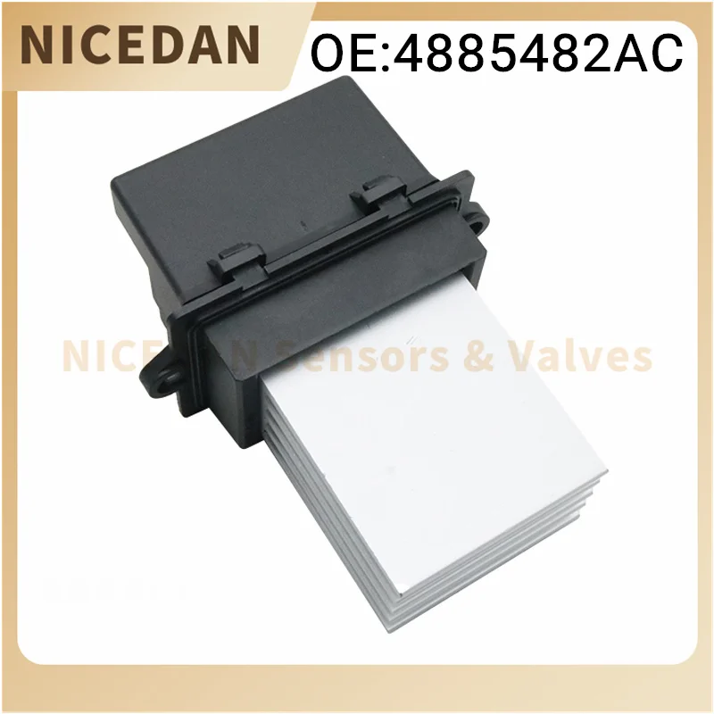 

4885482AC Blower Motor Resistor For Chrysler Voyager Town Country Dodge Jeep 04885482AA 04885482AD Car accessories 04885482AC
