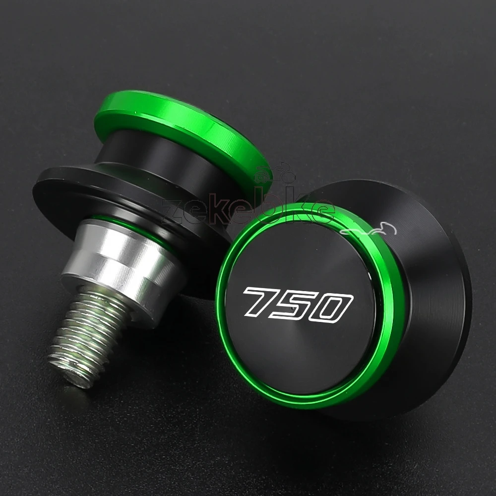 For Kawasaki Z750 Z 750 Z750R/S/L 2007 2008 2009 2010 2011 2012 Motorcycle Accessories Swingarm Spools Rear Stand Screws Sliders