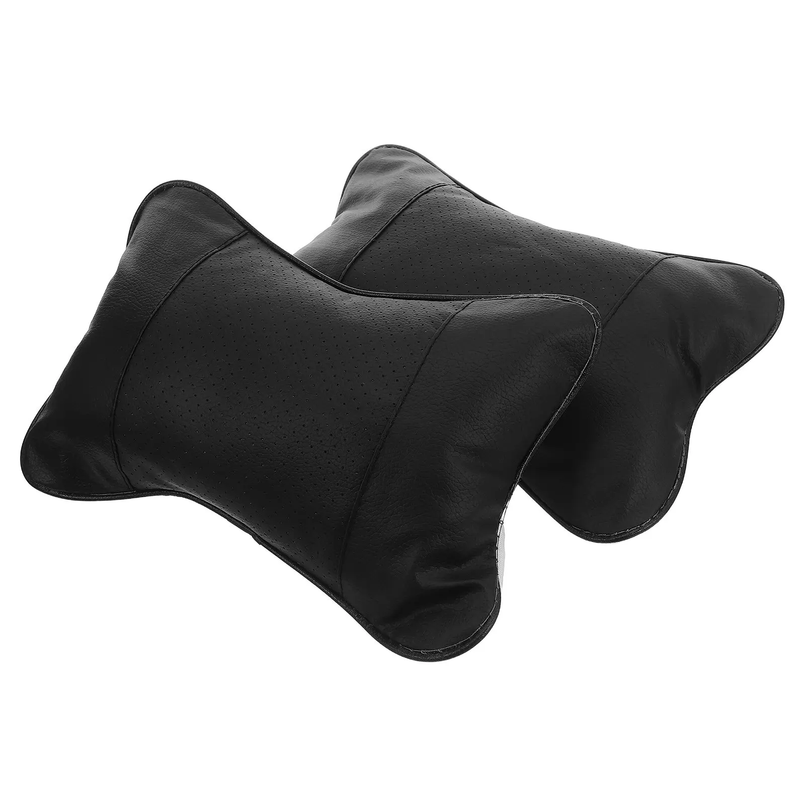 2 قطعة وسادة رقبة السيارة مريحة دعم مريح لسائق مقعد السيارة وسادة الرقبة مسند الرأس رحلة السفر #1