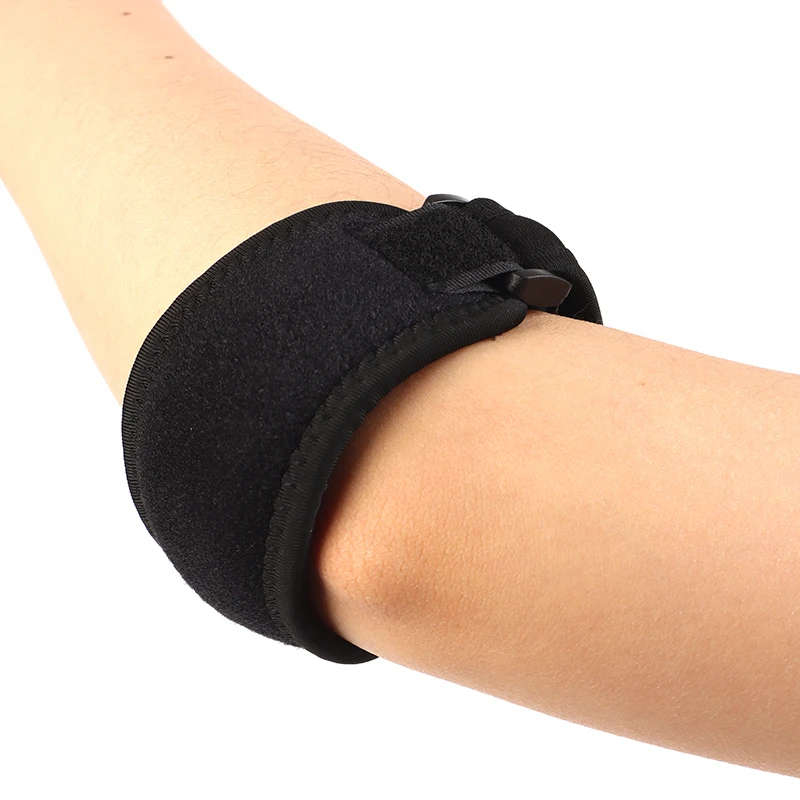 1/2Pcs Adjustable Elbow Joint Fixation Strap Basketball Tennis Golf Knee Support Lateral Pain Syndrome Epicondylitis Braces