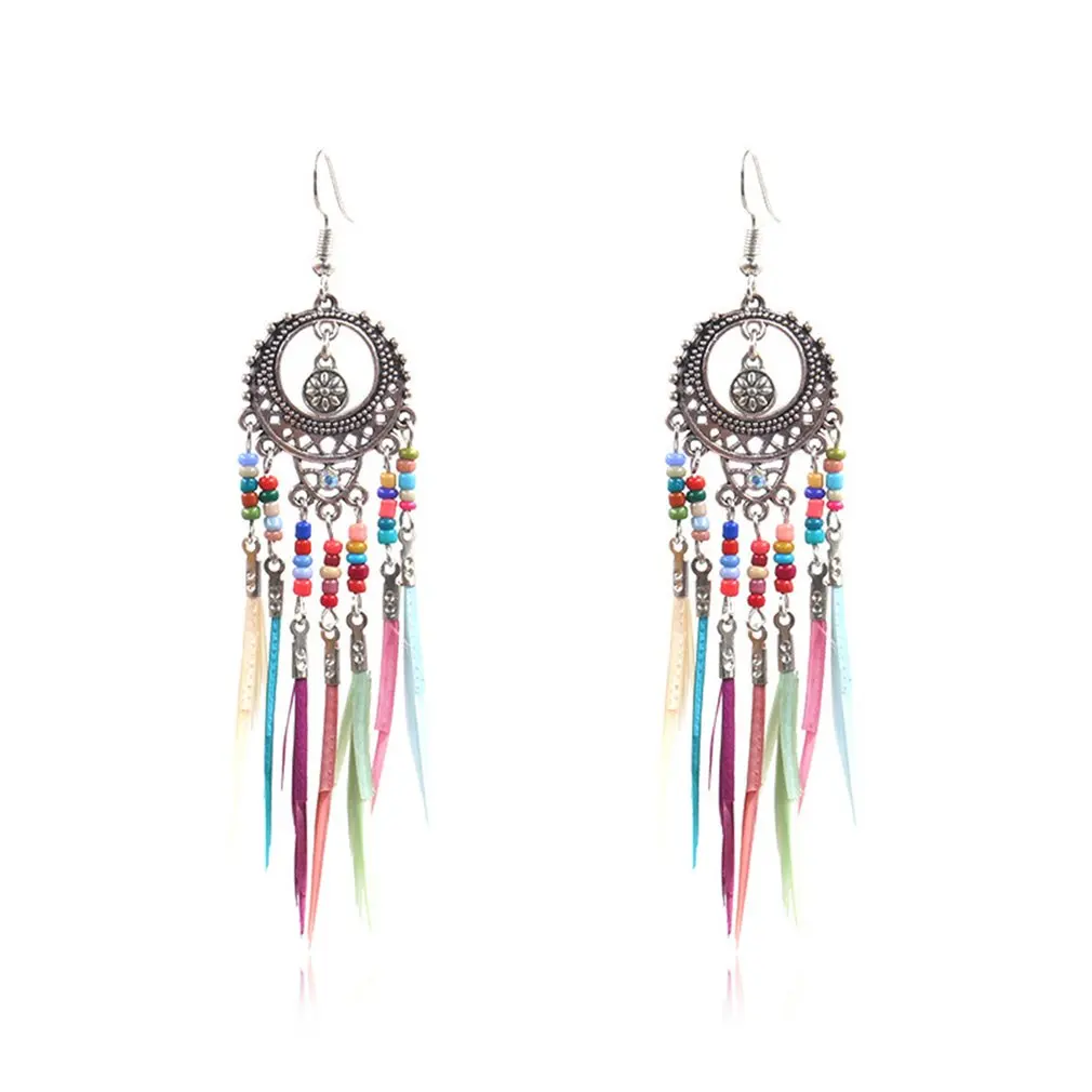 Tassel Earring Fringed Rhinestone Claw Chain Full Diamond Earrings Exaggerated Tassel Earrings Creative Chinese Style New 2023