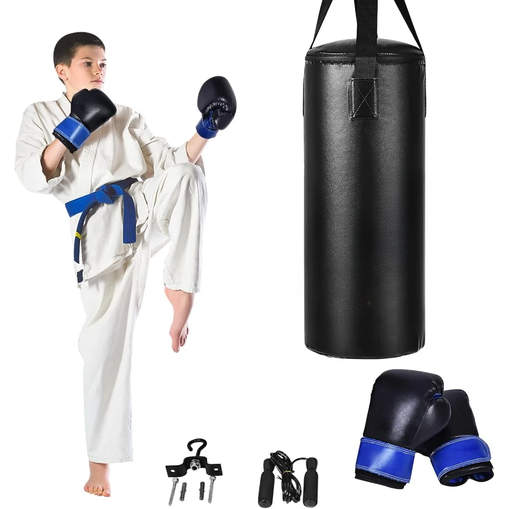 

Sandbags for Kids, Heavy Boxing Suits, Stuffed Kickballs for Kids Boys, Boxing Wall Mounted Kick Bags, Taekwondo, Martial Arts